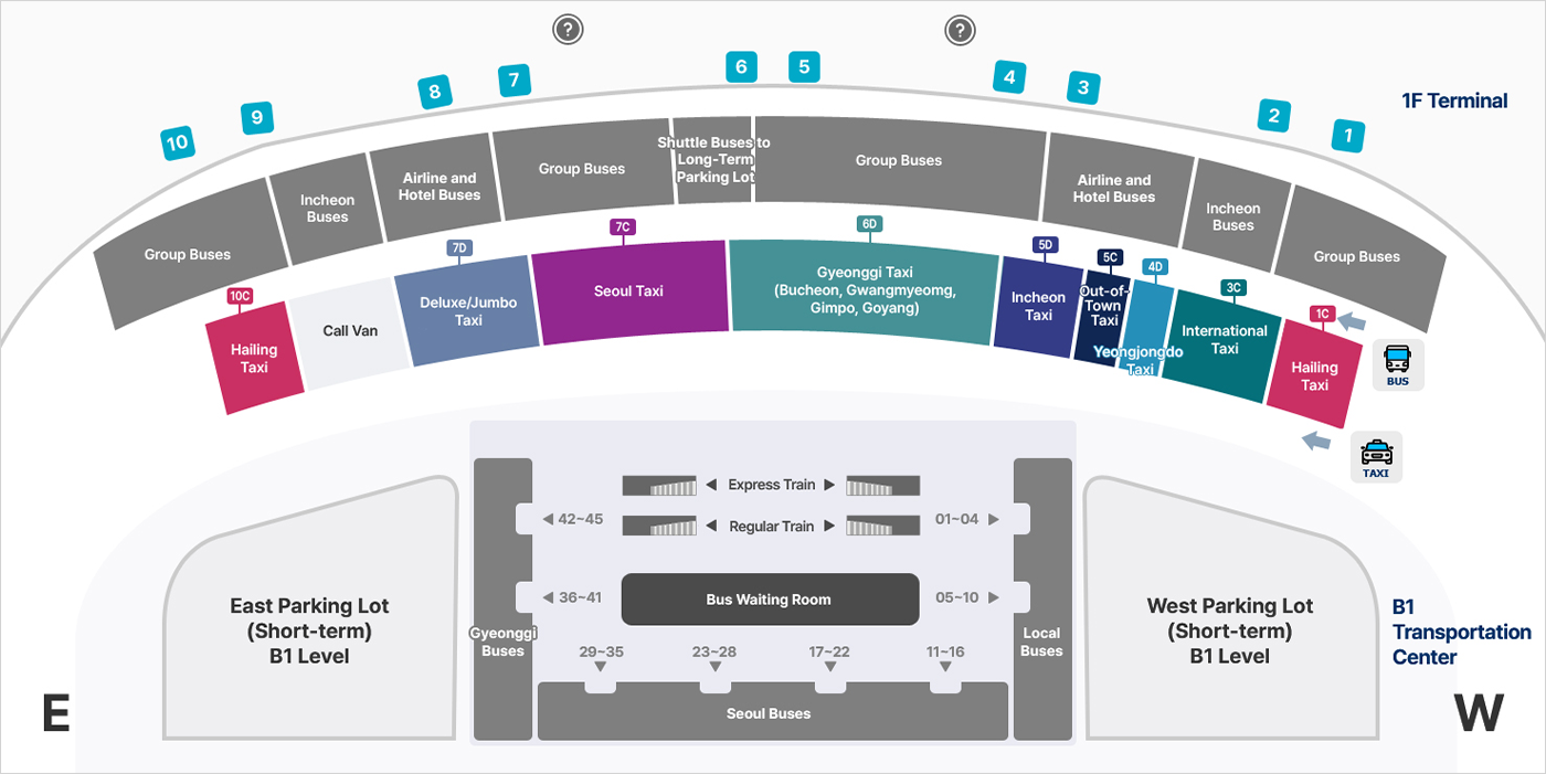 Terminal 2 Stop Location